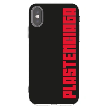 Picasee διαφανής θήκη σιλικόνης Apple iPhone X/XS - Plastenciaga