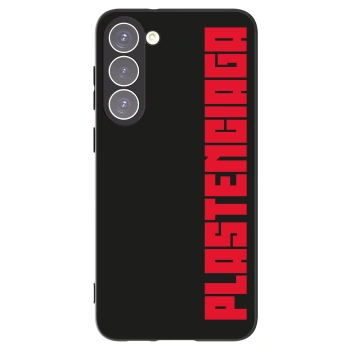 Picasee Μαύρη θήκη σιλικόνης για Samsung Galaxy S23+ 5G - Plastenciaga