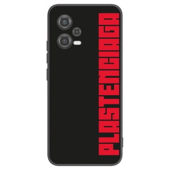 Picasee Μαύρη θήκη σιλικόνης για Xiaomi Poco X5 - Plastenciaga