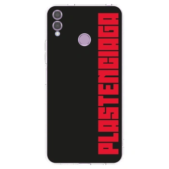 Picasee διαφανής θήκη σιλικόνης Honor 8X - Plastenciaga