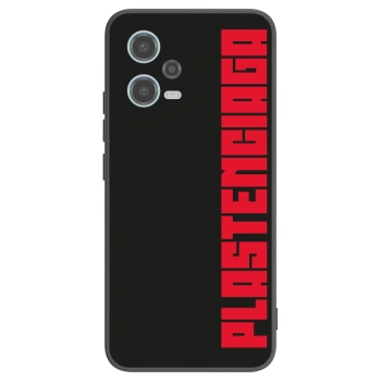 Picasee Μαύρη θήκη σιλικόνης για Xiaomi Redmi Note 12 5G - Plastenciaga