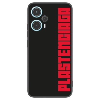 Picasee Μαύρη θήκη σιλικόνης για Xiaomi Poco F5 - Plastenciaga