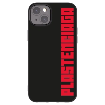 Picasee Μαύρη θήκη σιλικόνης για Apple iPhone 15 Plus - Plastenciaga