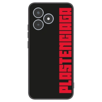 Picasee Μαύρη θήκη σιλικόνης για Realme C53 - Plastenciaga