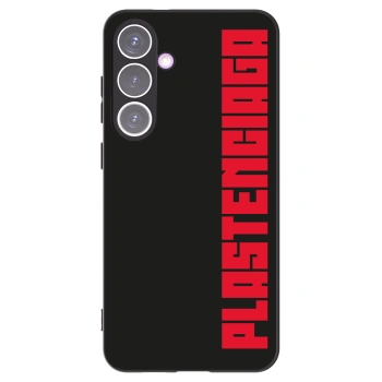 Picasee Μαύρη θήκη σιλικόνης για Samsung Galaxy S24+ S926B 5G - Plastenciaga