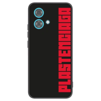 Picasee Μαύρη θήκη σιλικόνης για Motorola Edge 40 Neo - Plastenciaga