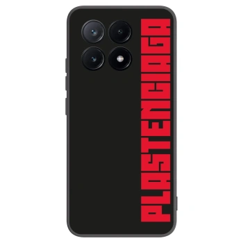 Picasee Μαύρη θήκη σιλικόνης για Xiaomi Poco X6 Pro - Plastenciaga