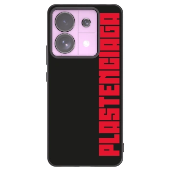 Picasee Μαύρη θήκη σιλικόνης για Xiaomi Redmi Note 13 Pro 5G - Plastenciaga