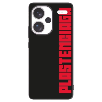 Picasee Μαύρη θήκη σιλικόνης για Xiaomi Redmi Note 13 Pro+ 5G - Plastenciaga