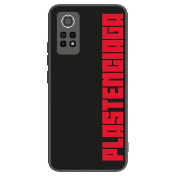 Picasee Μαύρη θήκη σιλικόνης για Xiaomi Redmi Note 12 Pro 4G - Plastenciaga