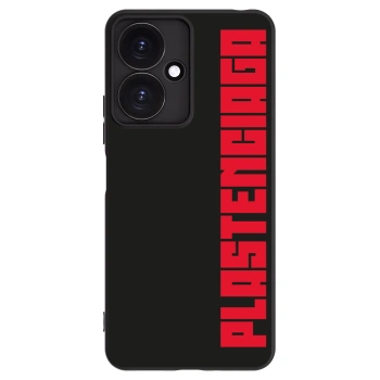 Picasee Μαύρη θήκη σιλικόνης για Xiaomi Redmi 13C 5G - Plastenciaga