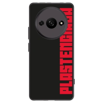 Picasee Μαύρη θήκη σιλικόνης για Xiaomi Redmi A3 - Plastenciaga