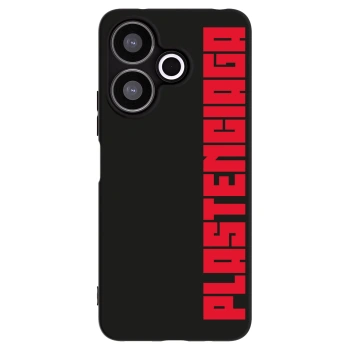 Picasee Μαύρη θήκη σιλικόνης για Xiaomi Redmi 13 4G - Plastenciaga