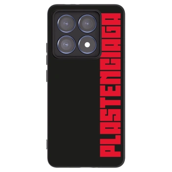 Picasee Μαύρη θήκη σιλικόνης για Xiaomi 14T Pro - Plastenciaga