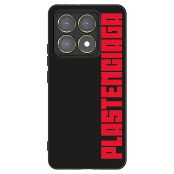 Picasee Μαύρη θήκη σιλικόνης για Xiaomi 14T - Plastenciaga