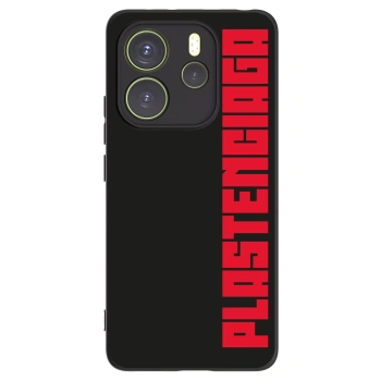 Picasee Μαύρη θήκη σιλικόνης για Xiaomi Redmi Note 14 4G - Plastenciaga