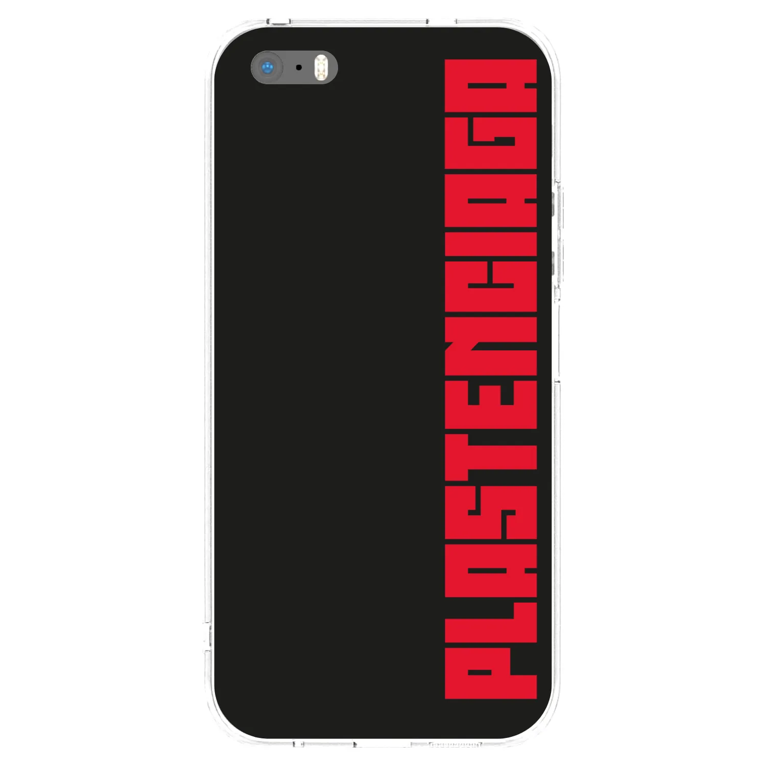 Picasee διαφανής θήκη σιλικόνης Apple iPhone 5/5S/SE - Plastenciaga