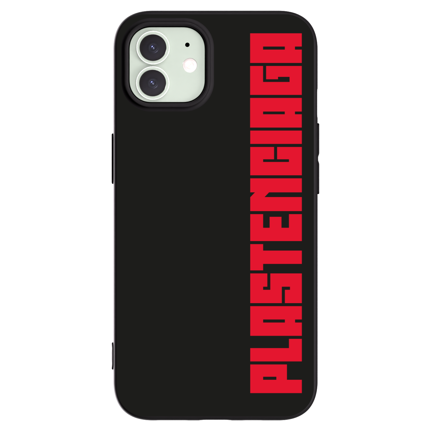 Picasee Μαύρη θήκη σιλικόνης για Apple iPhone 12 Pro - Plastenciaga