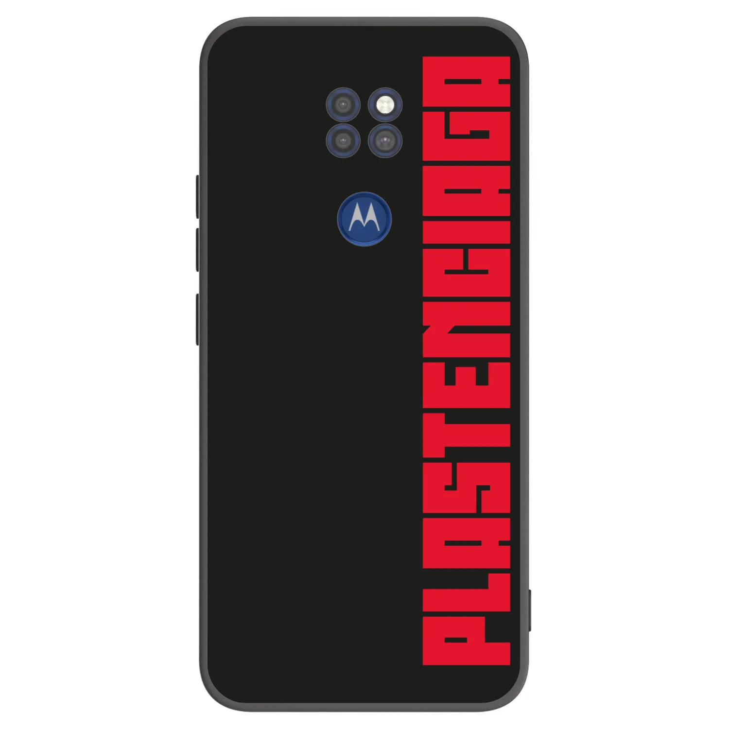 Picasee Μαύρη θήκη σιλικόνης για Motorola Moto G9 Play - Plastenciaga