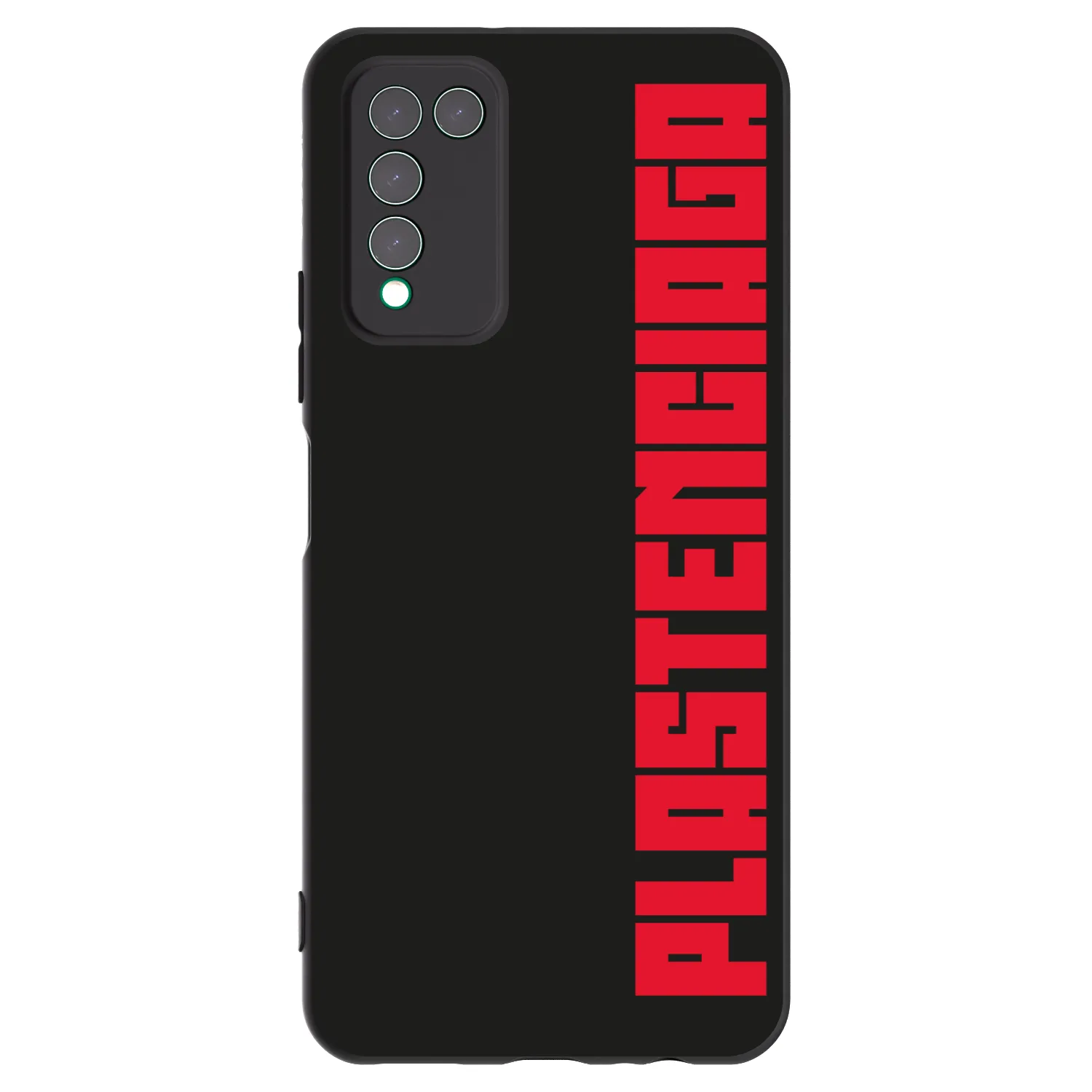 Picasee Μαύρη θήκη σιλικόνης για Honor 10X Lite - Plastenciaga