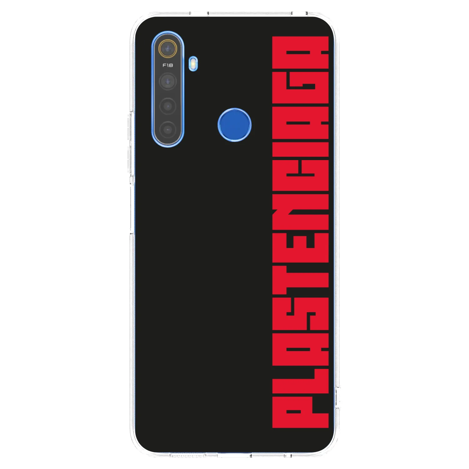 Picasee διαφανής θήκη σιλικόνης Realme 5 - Plastenciaga