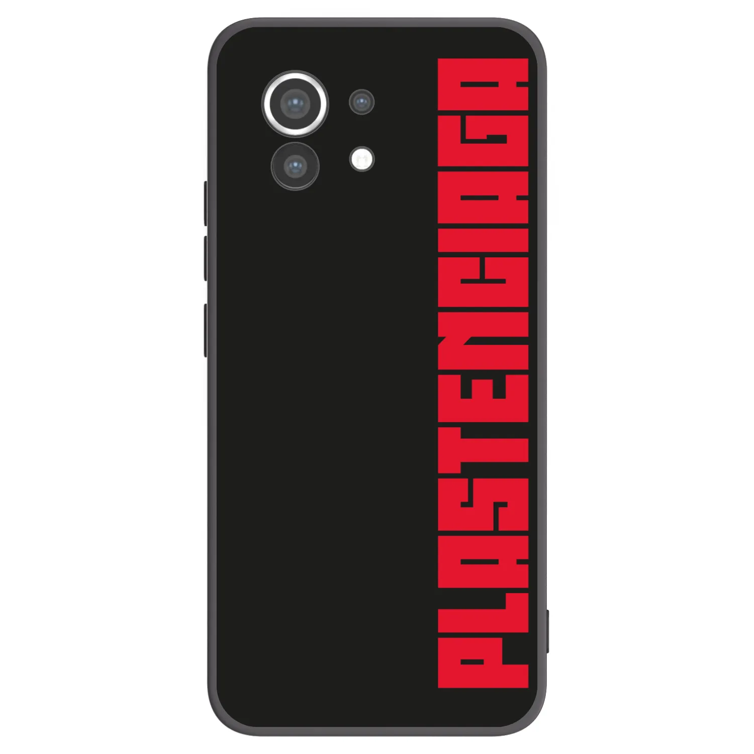 Picasee Μαύρη θήκη σιλικόνης για Xiaomi Mi 11 - Plastenciaga