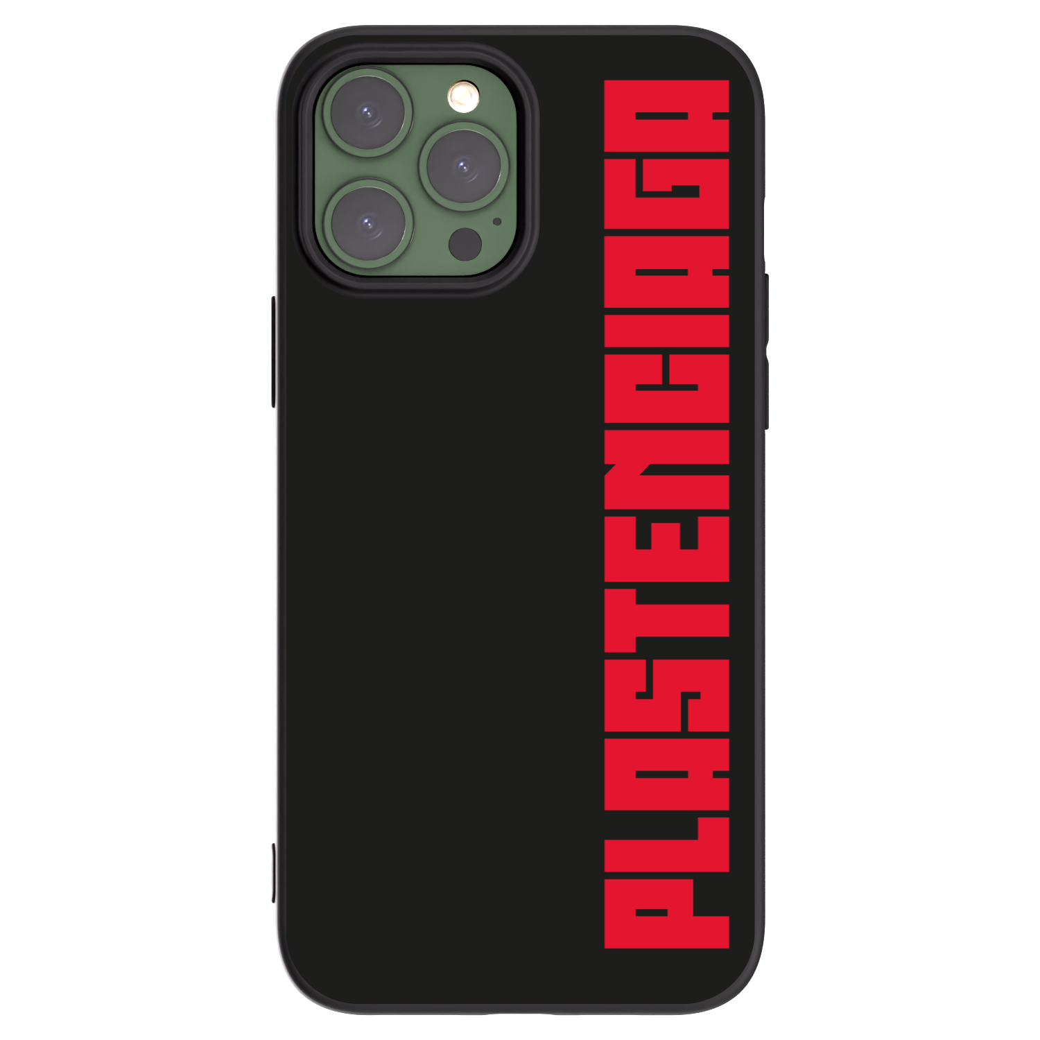 Picasee Μαύρη θήκη σιλικόνης για Apple iPhone 13 Pro Max - Plastenciaga