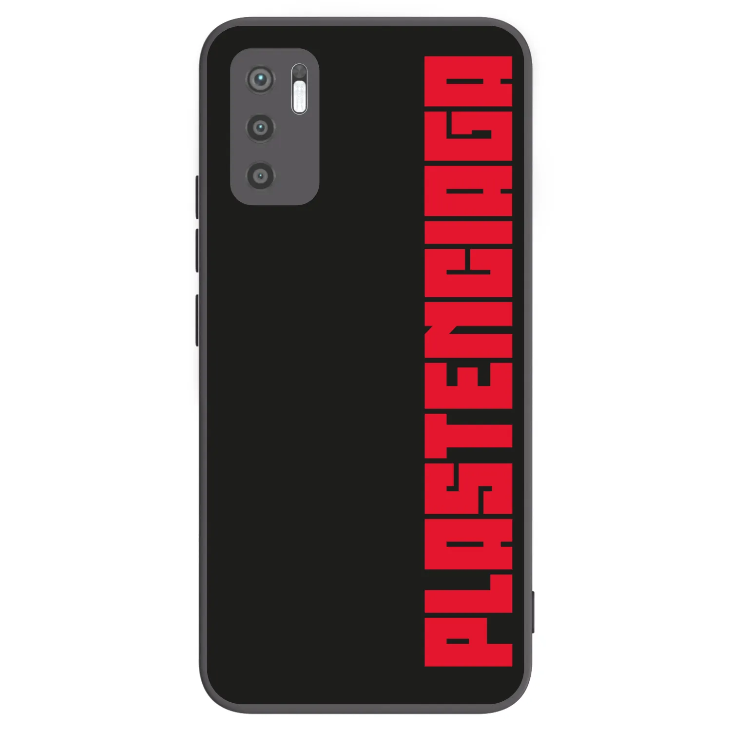 Picasee Μαύρη θήκη σιλικόνης για Xiaomi Redmi Note 10 5G - Plastenciaga