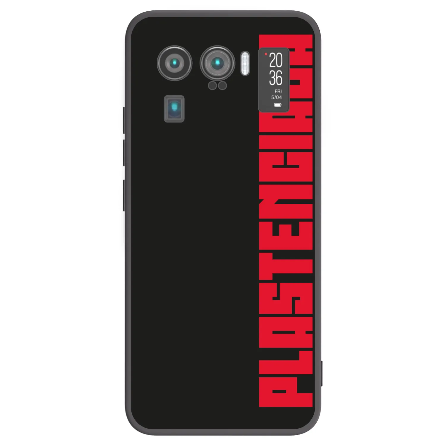 Picasee Μαύρη θήκη σιλικόνης για Xiaomi Mi 11 Ultra - Plastenciaga