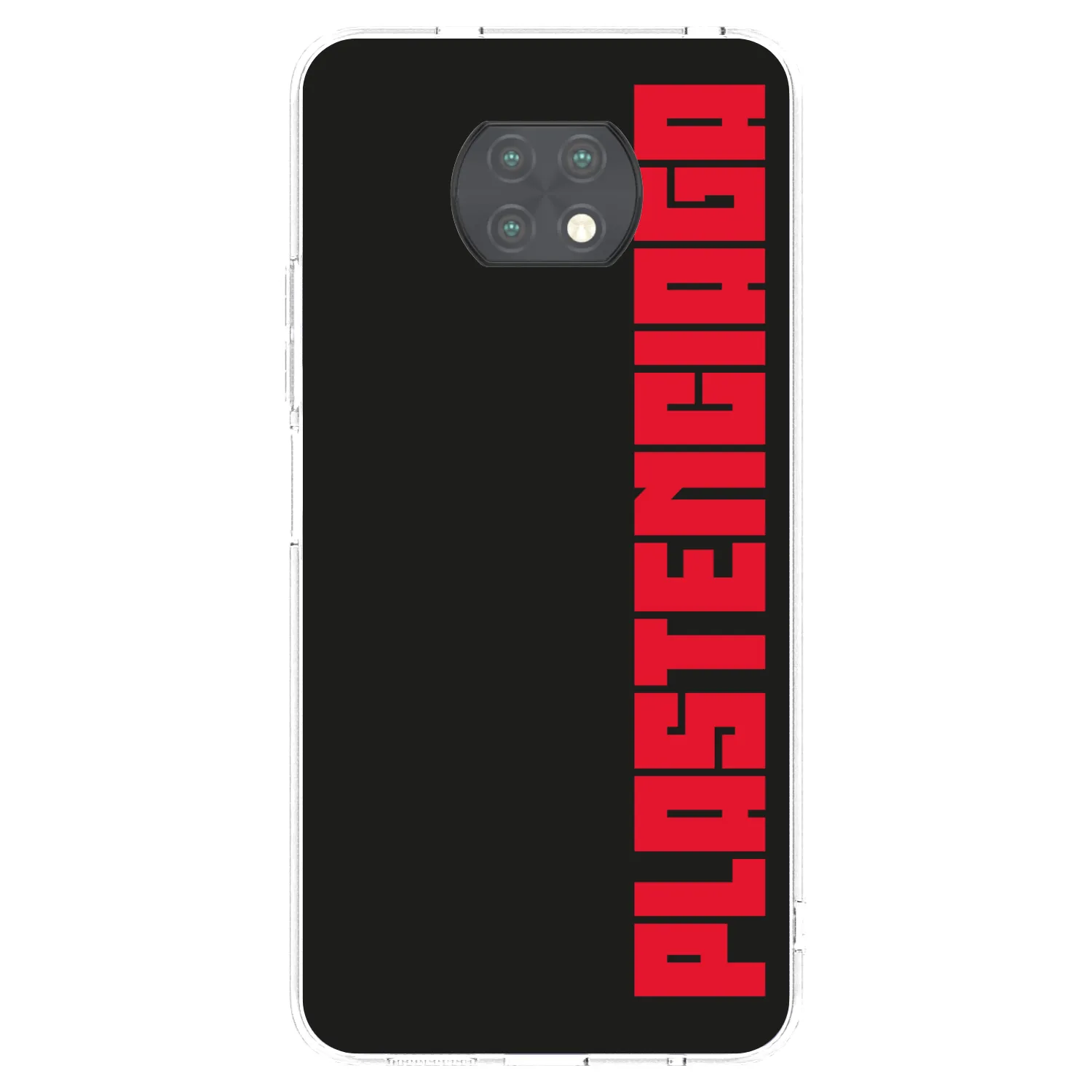 Picasee διαφανής θήκη σιλικόνης Xiaomi Redmi Note 9T - Plastenciaga