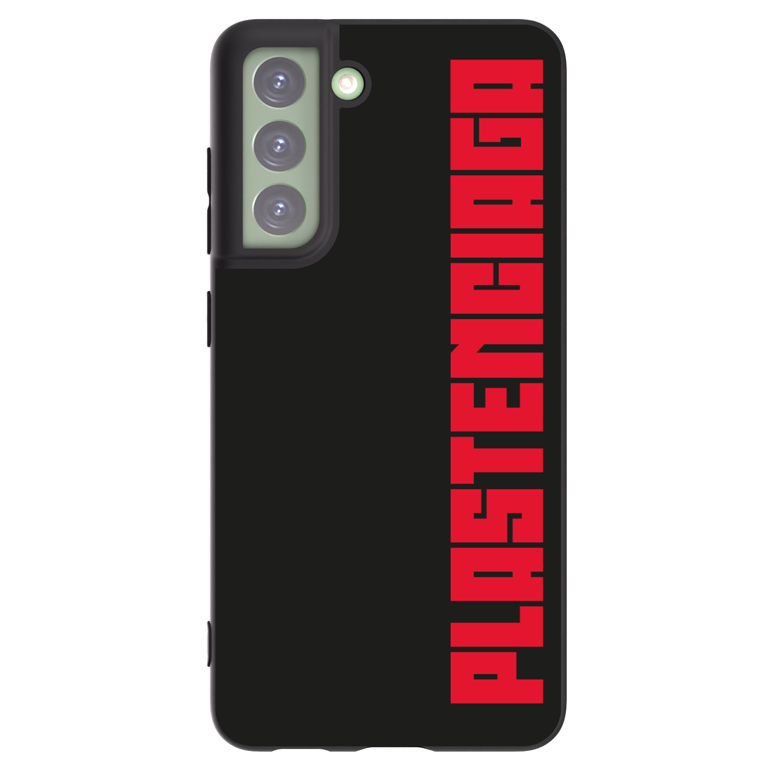 Picasee Μαύρη θήκη σιλικόνης για Samsung Galaxy S21 FE 5G - Plastenciaga