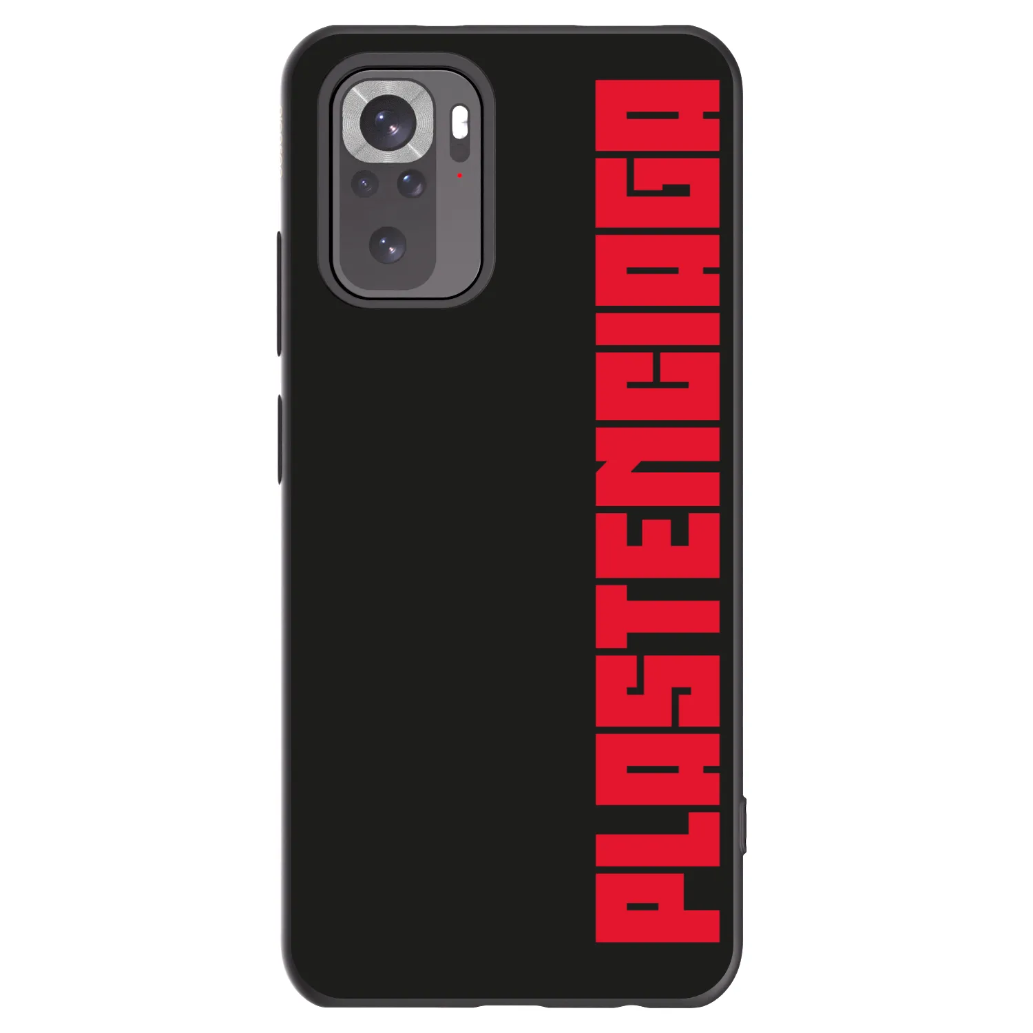 Picasee Μαύρη θήκη σιλικόνης για Xiaomi Redmi Note 11S 4G - Plastenciaga