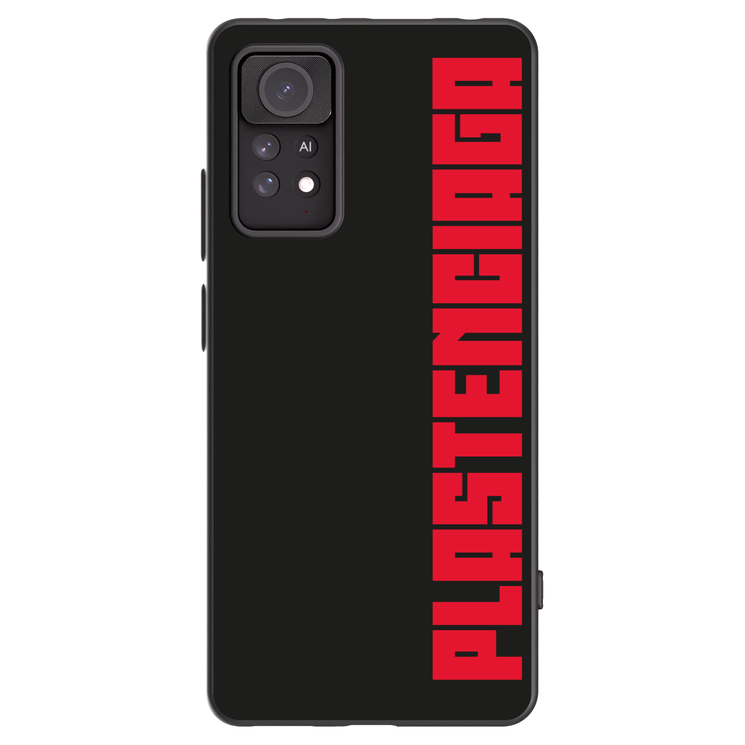 Picasee Μαύρη θήκη σιλικόνης για Xiaomi Redmi Note 11 Pro - Plastenciaga