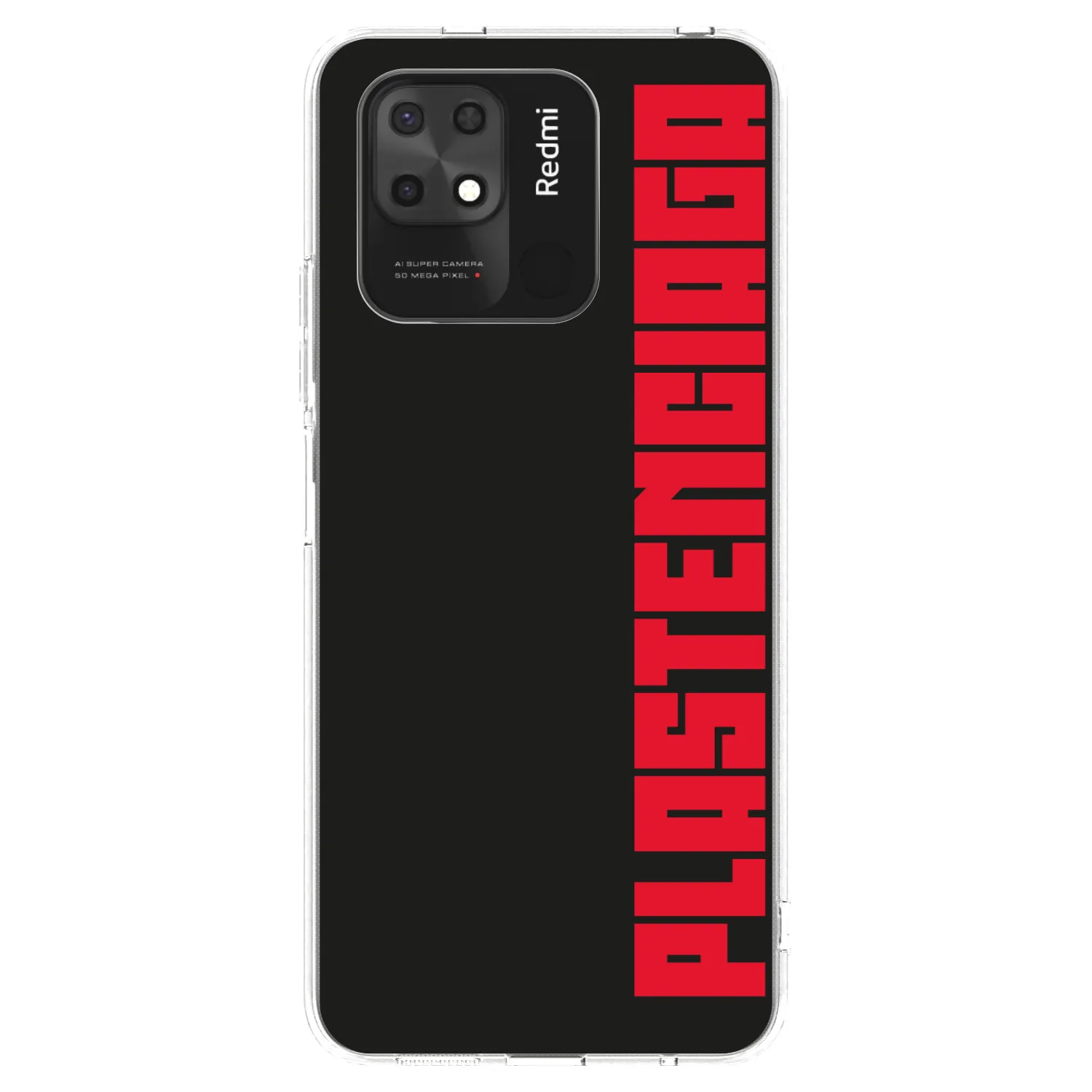 Picasee διαφανής θήκη σιλικόνης Xiaomi Redmi 10C - Plastenciaga