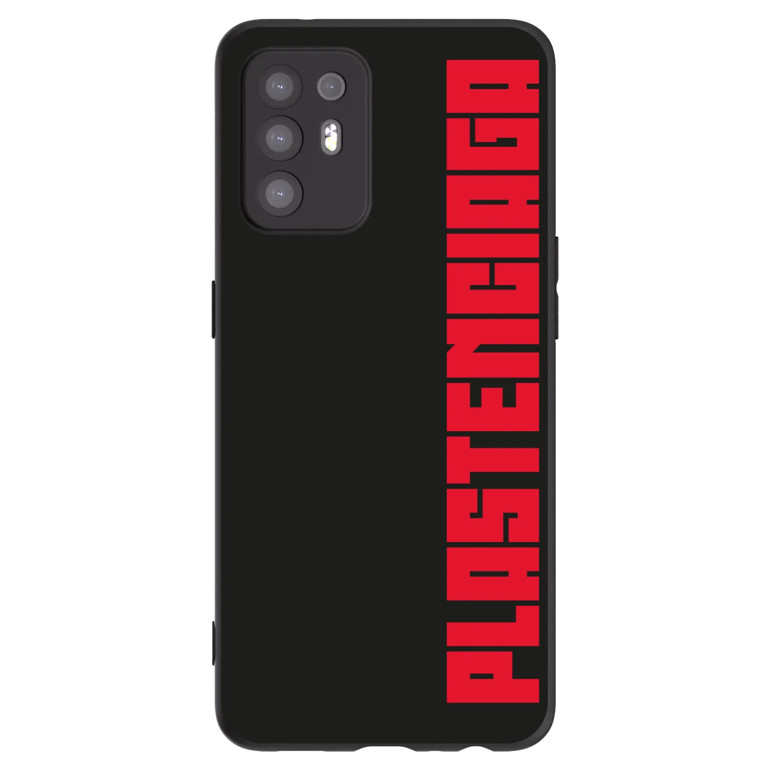 Picasee Μαύρη θήκη σιλικόνης για OPPO A94 5G - Plastenciaga