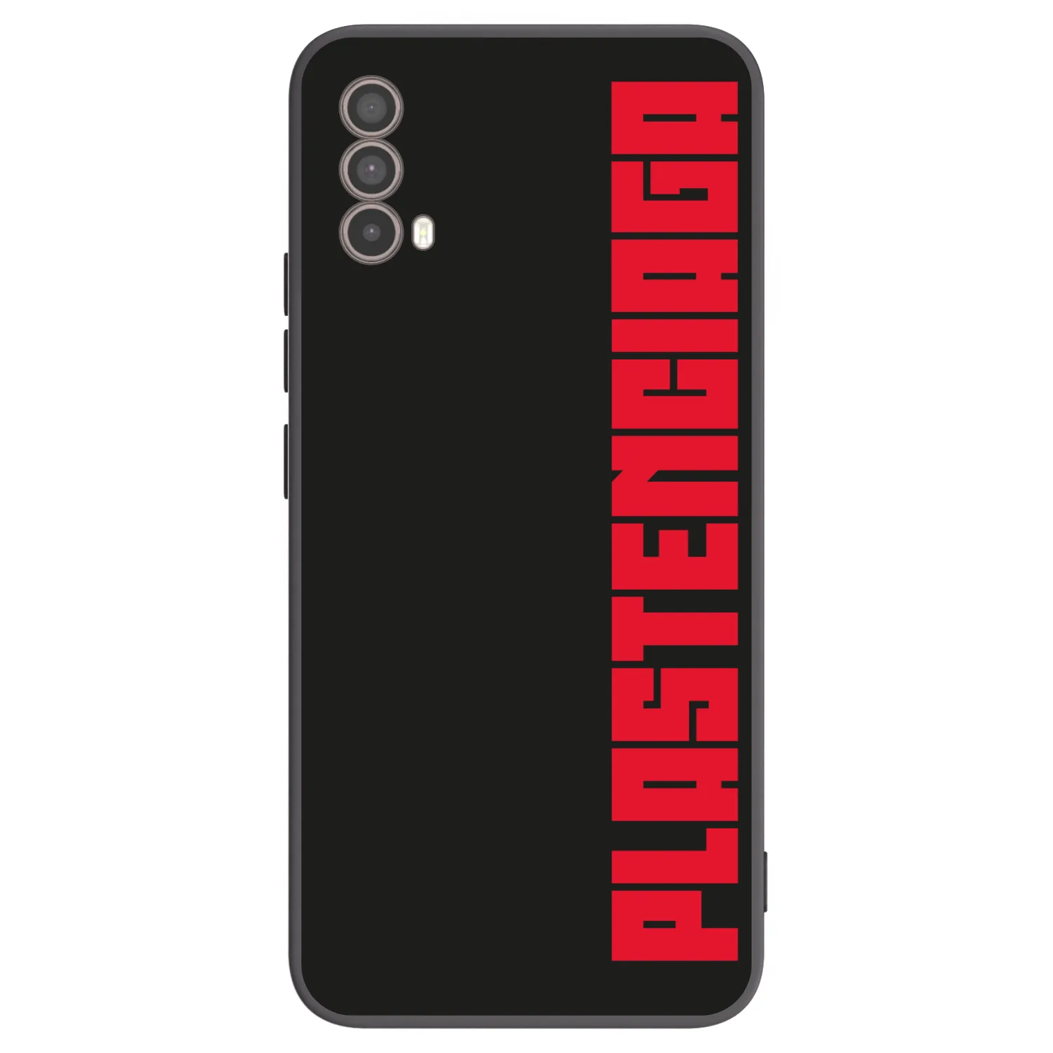 Picasee Μαύρη θήκη σιλικόνης για Motorola Moto E40 - Plastenciaga