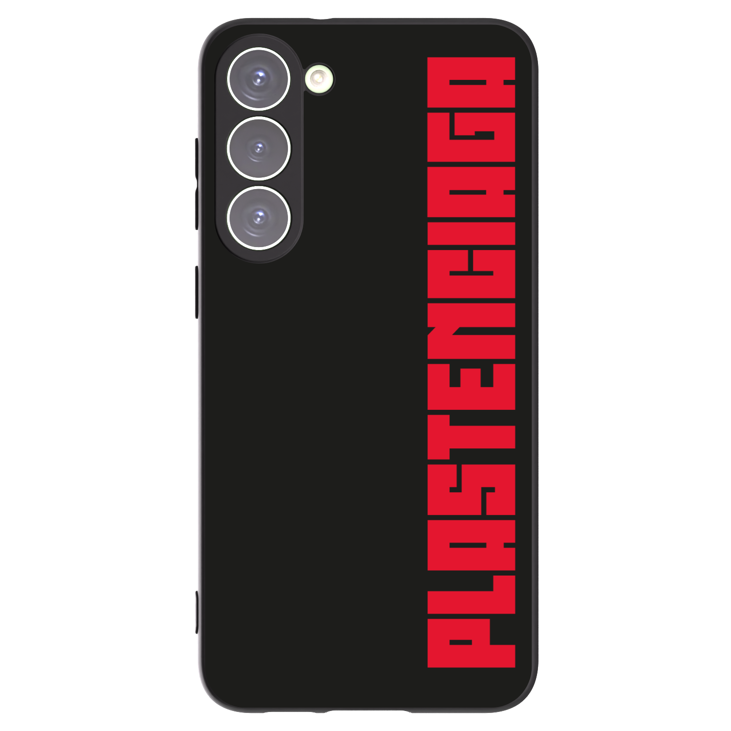 Picasee Μαύρη θήκη σιλικόνης για Samsung Galaxy S23+ 5G - Plastenciaga