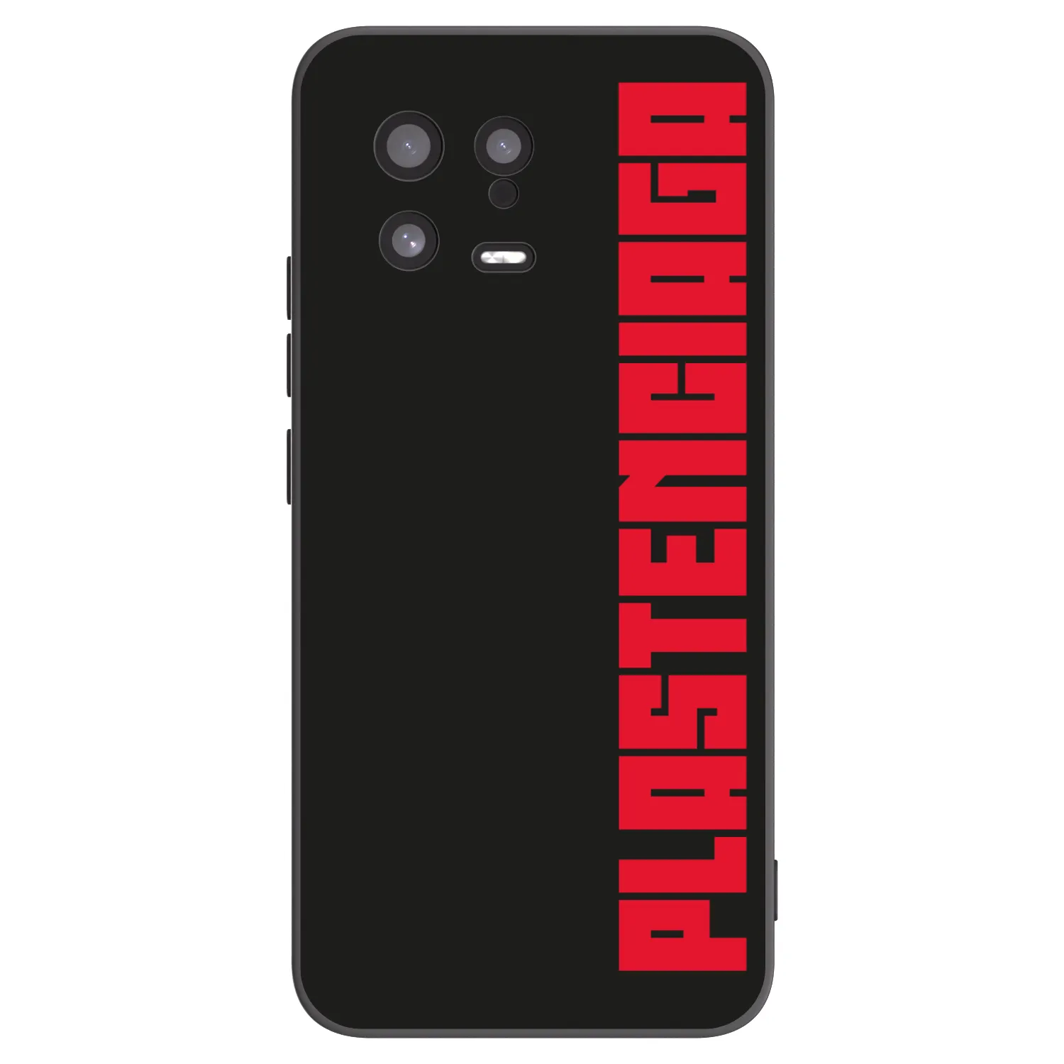 Picasee Μαύρη θήκη σιλικόνης για Xiaomi 13 - Plastenciaga