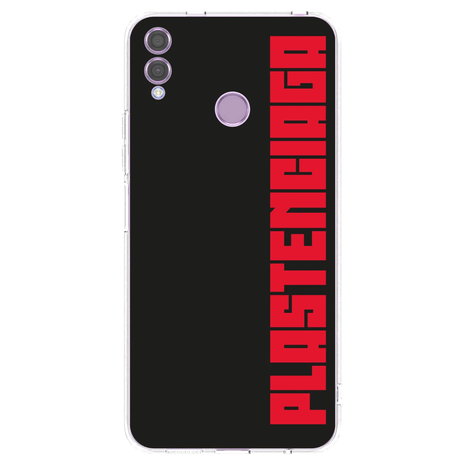 Picasee διαφανής θήκη σιλικόνης Honor 8X - Plastenciaga