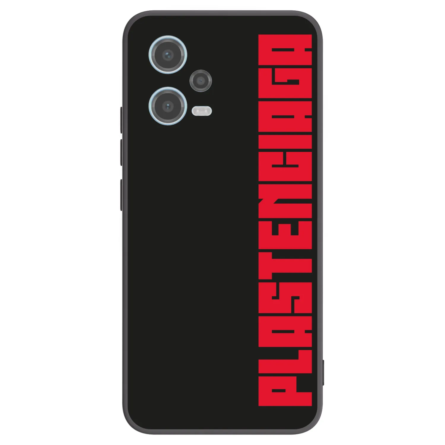 Picasee Μαύρη θήκη σιλικόνης για Xiaomi Redmi Note 12 5G - Plastenciaga