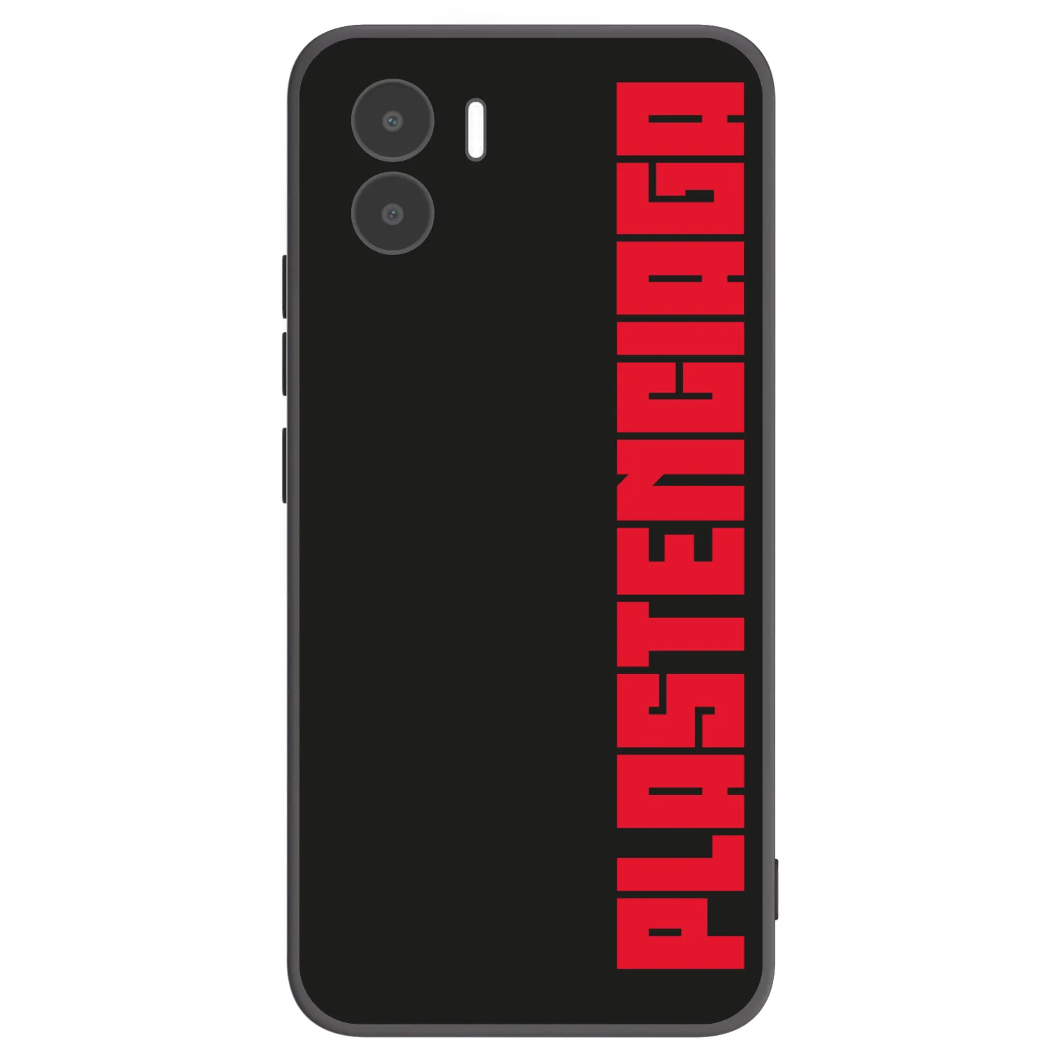 Picasee Μαύρη θήκη σιλικόνης για Xiaomi Redmi A2 - Plastenciaga