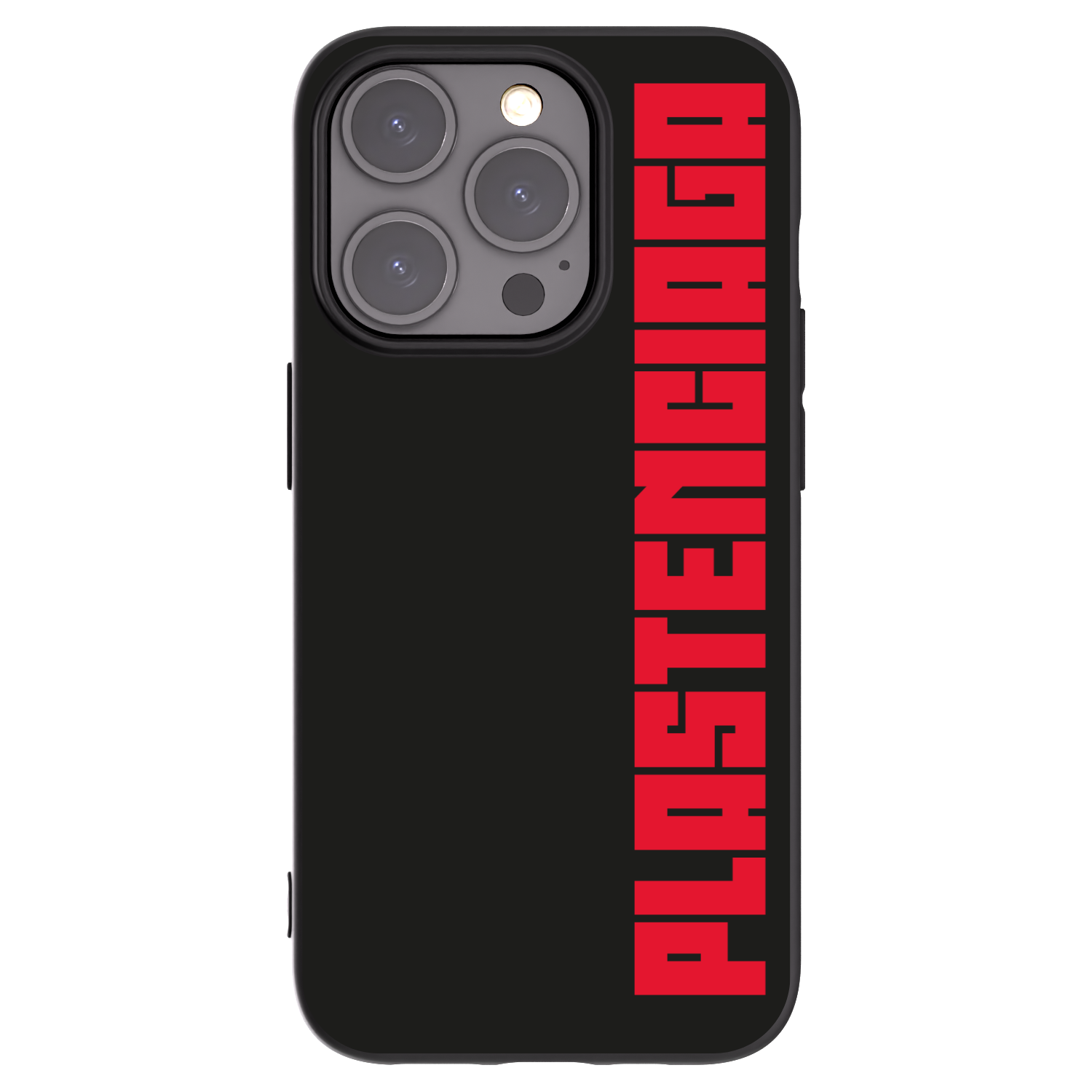Picasee Μαύρη θήκη σιλικόνης για Apple iPhone 15 Pro - Plastenciaga