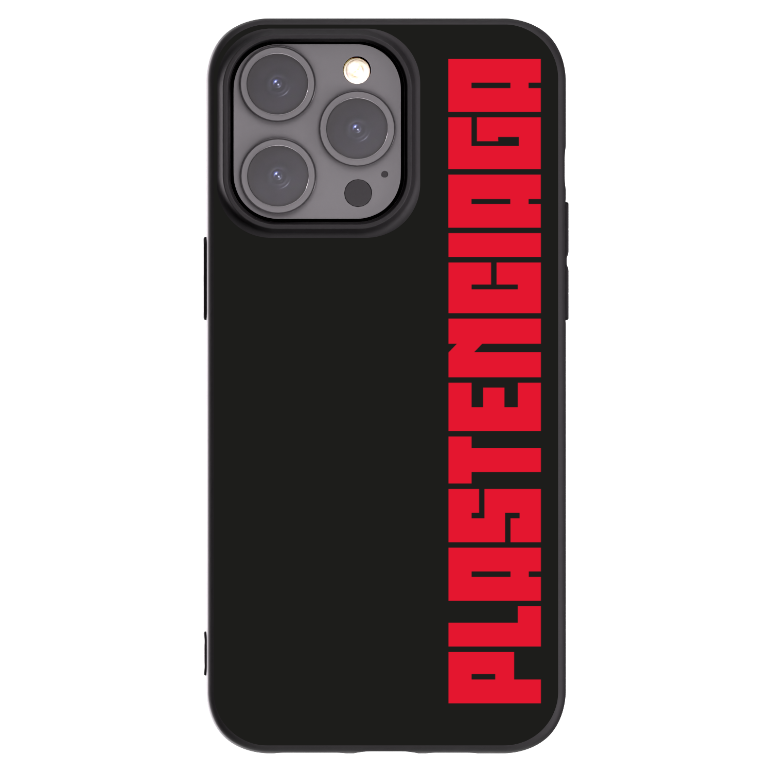 Picasee Μαύρη θήκη σιλικόνης για Apple iPhone 15 Pro Max - Plastenciaga