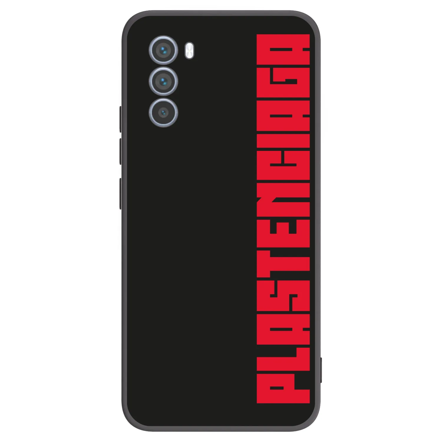 Picasee Μαύρη θήκη σιλικόνης για Motorola Moto G62 - Plastenciaga