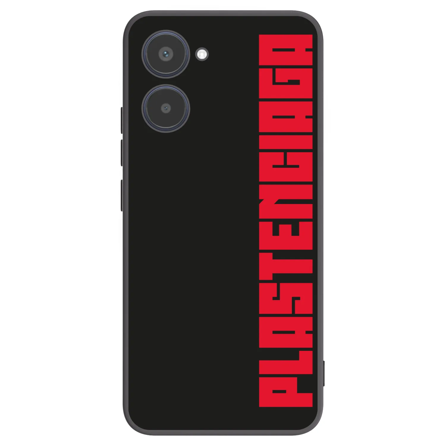 Picasee Μαύρη θήκη σιλικόνης για Realme 10 4G - Plastenciaga