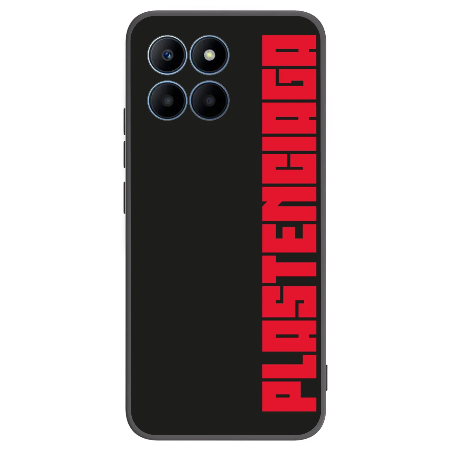 Picasee Μαύρη θήκη σιλικόνης για Honor 70 Lite - Plastenciaga