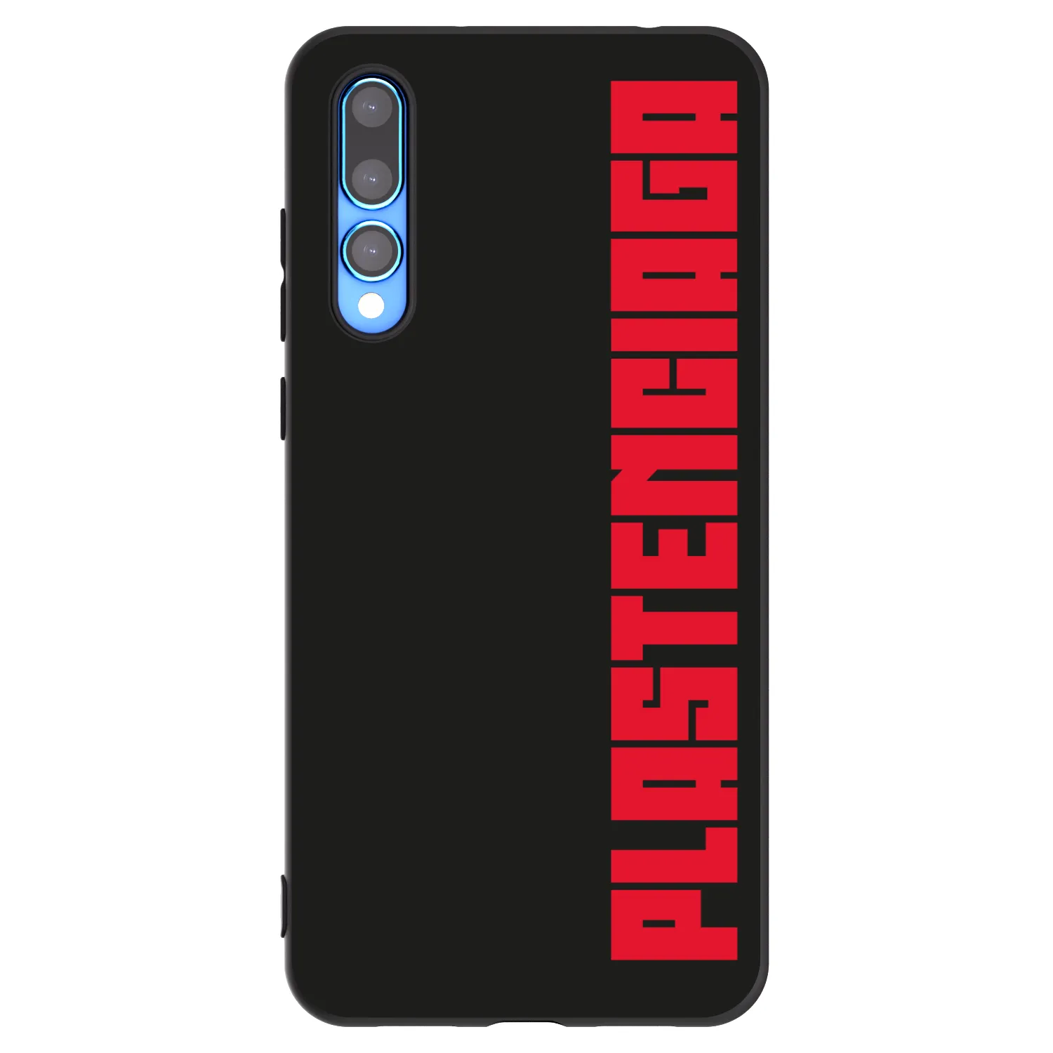 Picasee Μαύρη θήκη σιλικόνης για Huawei P20 Pro - Plastenciaga