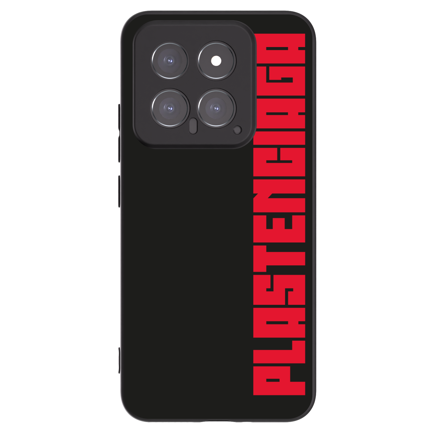 Picasee Μαύρη θήκη σιλικόνης για Xiaomi 14 - Plastenciaga