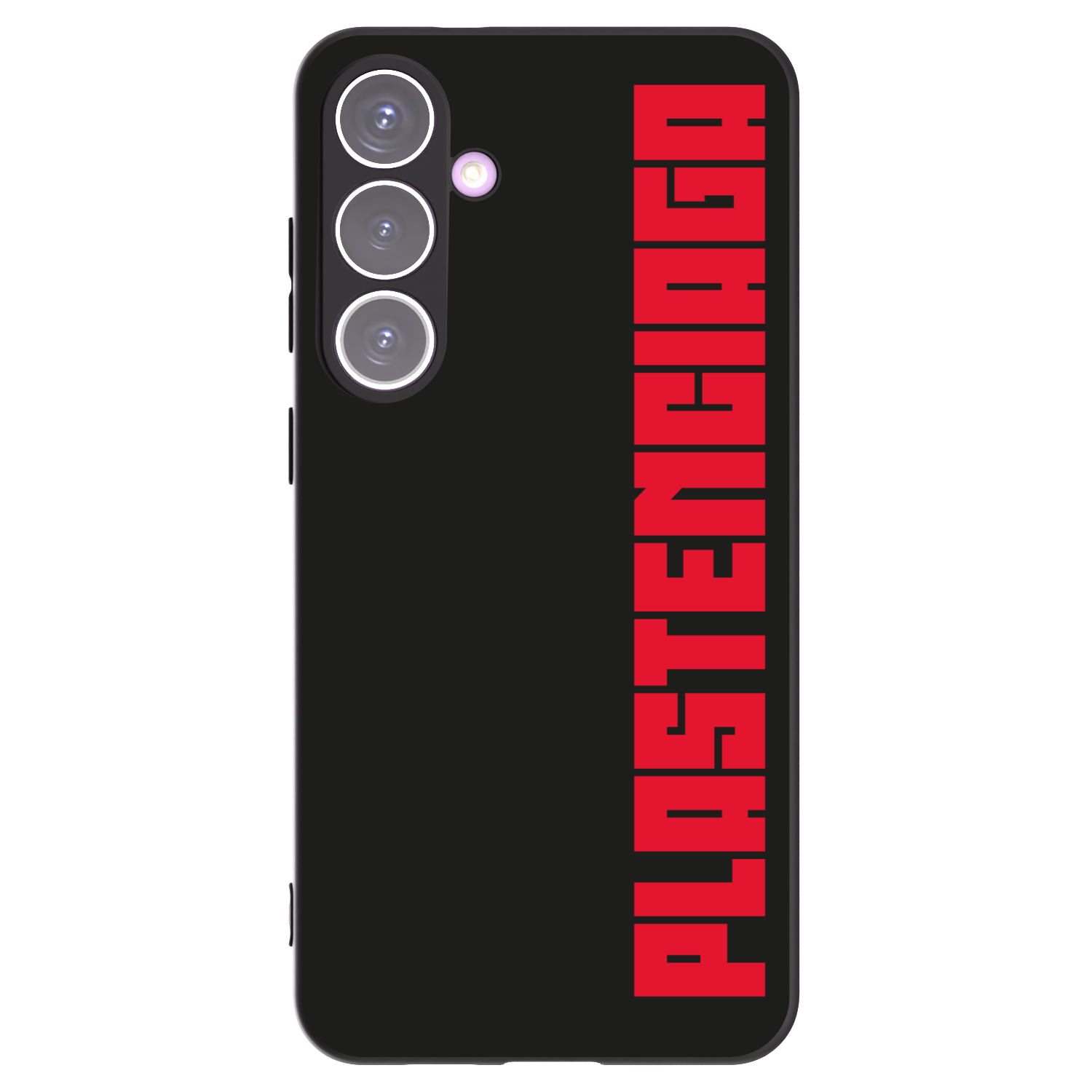 Picasee Μαύρη θήκη σιλικόνης για Samsung Galaxy S24+ S926B 5G - Plastenciaga