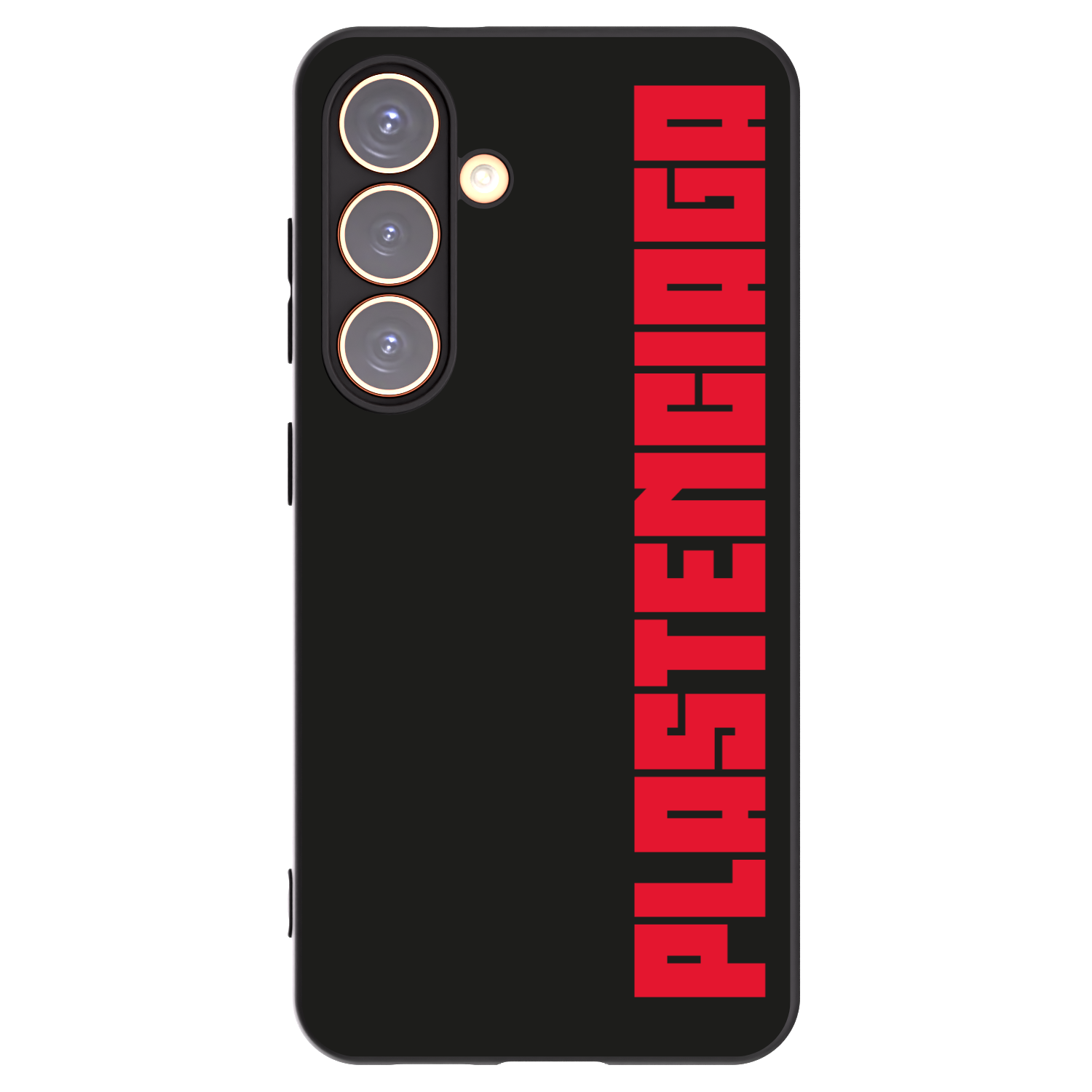 Picasee Μαύρη θήκη σιλικόνης για Samsung Galaxy S24 S921B 5G - Plastenciaga